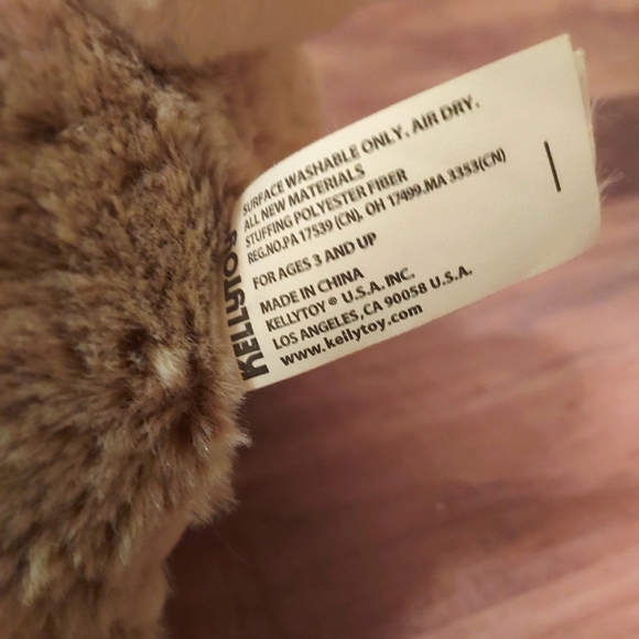 HUGE! Cute & Soft Gray Grey Plush Easter Bunny Stuffed Animal Toy Easter Holiday - Picture 10 of 12